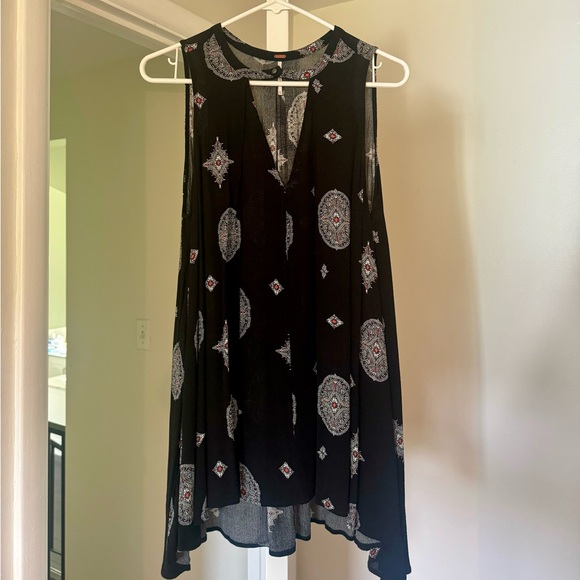 SOLD Free People Retro Medallion Tree Swing Tunic - Picture 2 of 3